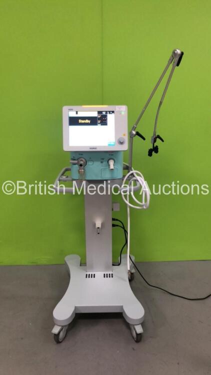 Aeonmed VG70 Ventilator Software Version 2.00, Running Hours 0h 13min with Hose on Stand *Mfd 07-2020* (Powers Up)