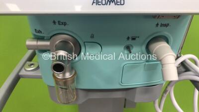 Aeonmed VG70 Ventilator Software Version 2.00, Running Hours 0h 13min with Hose on Stand *Mfd 07-2020* (Powers Up) - 3