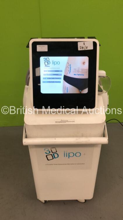 3D Lipo Machine with Accessories and Applicators (Powers Up)