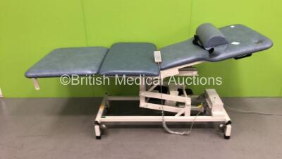 Horland 3 Way Electric Patient Examination Couch with Controller (Powers Up)