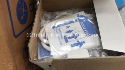 Pallet of Consumables Including Medline Extra Absorbent Swabs, Accu-Pro Blood Pressure Cuffs and Alcon Centurion Vision System Cassettes (Out of Date) - 2