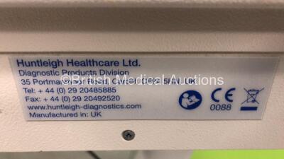 Huntleigh Sonicaid FM800 Encore Fetal Monitor on Stand (Powers Up - Small Cracks to Unit) - 4