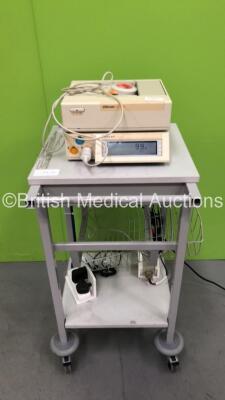 Sonicaid Team Duo Fetal Monitor on Stand with 1 x Toco Transducer (Powers Up)