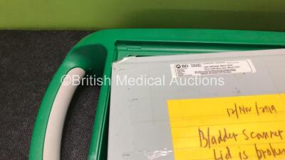 Mixed Lot Including 1 x Mediwatch PA-00262 Bardscan IIs Bladder Scanner with 1 x Battery (No Power Due to Possible Flat Battery with Damaged Lid Door-See Photo) 1 x Welch Allyn CP50 ECG Machine (Powers Up) *SN 109200501113, 02343* - 4