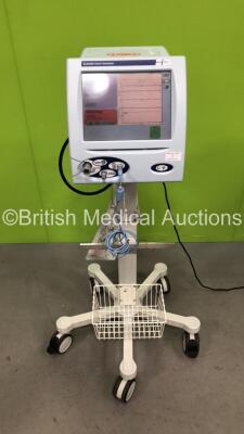 SLE 5000 Infant Ventilator HFO / TVV Plus - Software Version 5.0 On Stand with Hoses (Powers Up) *SN 53116*