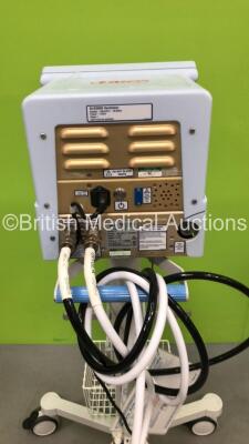 SLE 5000 Infant Ventilator HFO / TVV Plus - Software Version 5.0 On Stand with Hoses (Powers Up) *SN 53116* - 4