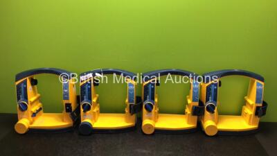 4 x Laerdal LSU Suction Units (All Power Up with Some Casing Damage See Photos)