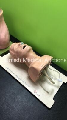 Laerdal Airway Management Training Device and 1 x Abdominal Teaching Model - 3