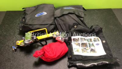 3 x Q'Straint Wheelchair Restraint Systems in Bags