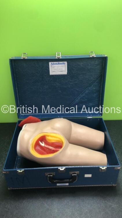 Adam Rouilly Intramuscular Injection Bottock Manikin in Case