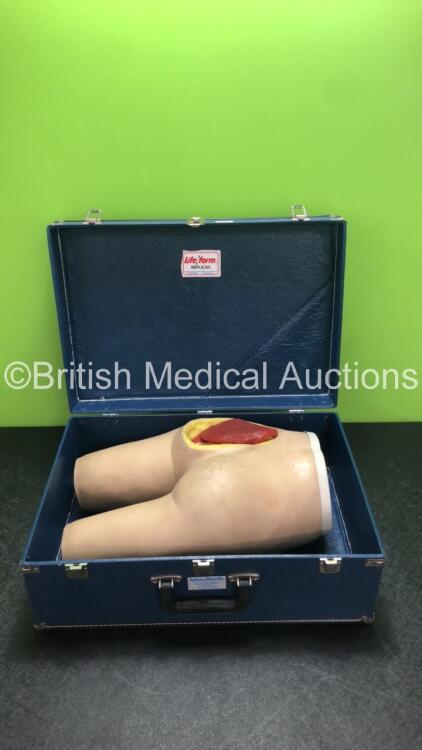 Adam Rouilly Intramuscular Injection Bottock Manikin in Case