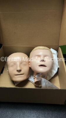 4 x Laerdal RJ Airway Heads (Upgrade Kits) - 3