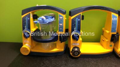 4 x Laerdal Suction Units with 1 x Cup (All Power Up, All Damaged Casing) - 2