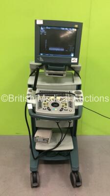 BK Medical Pro Focus Ultrasound Scanner *S/N 1873317* with 1 x Transducer / Probe (Ref Type 8658S 4-9 MHz MFI) and Sony Digital Printer (Powers Up - Missing Dials - Printer Missing Faceplate) ***IR608***