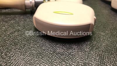 2 x Toshiba PVT-375BT Ultrasound Transducer / Probes in Cases (Both Missing Connector, 1 x Damaged Cable, Both Untested) *S* - 3