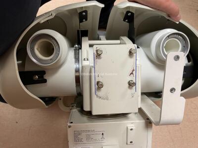 GE Proteus X-Ray Bucky Suite (2021 Tube) Including Elevating Table, Overhead Bucky OTS Assembly, X-ray Wall Stand, System Cabinet, Ceiling Rails and Operator Console. System has been Professionally Removed; System Sold as Non-Working Due to Tube Pivot Fau - 11