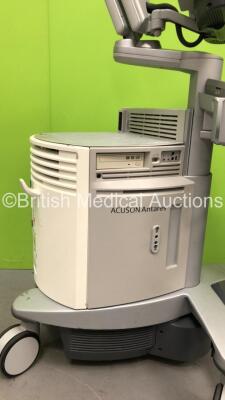 Siemens Acuson Antares Ultrasound Scanner Model 10032746 *S/N 150129* (Powers Up - HDD REMOVED) ***IR635 - 4