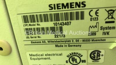 Siemens Arcadis Orbic 3D Mobile C-Arm Model No 10143407 *S/N 22173* **Mfd 2009** with Dual Flat Screen Image Intensifier, Exposure Hand Switch, Key and Footswitch (Powers Up and Exposure Taken) - 8