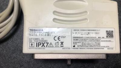 Toshiba PVT-375BT Convex Array Ultrasound Transducer / Probe *Mfd - 03/2010* in Case (Untested) - 4