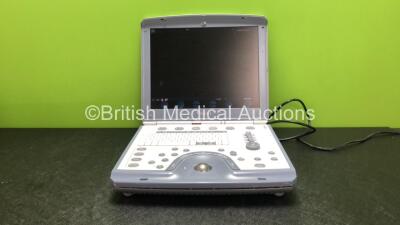 GE Vivid I Portable Ultrasound Scanner (Powers Up with Stock Power Supply, Power Supply Not Included, Damaged / Missing Casing - See Photos) *003090VI*