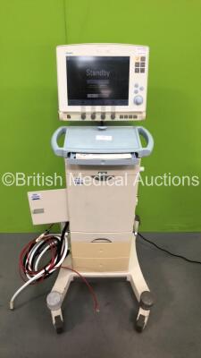 Siemens Servo i Model 64 49 701 E407E Ventilator *System Version v6.0 System / SW Version v6.00.00 / Total Operating Time 67713 h* with Hoses (Powers Up)