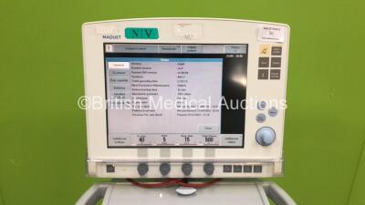 Maquet Servo-i Ventilator Model No 6487800 System Version v6.0 - Software Version v6.00.00 - Total Operating Hours 61251 with Hoses (Powers Up) *S/N 46292* - 2