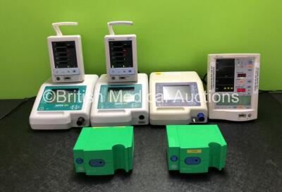 Mixed Lot Including 2 x Mindray Datascope Duo Patient Monitors (Both Power Up) 2 x B & D Nippy ST+ Ventilators (Spares and Repairs) 1 x B & D Nippy 3+ Ventilator (Powers Up) 2 x Pari Boy Type 038 Nebulizers and 1 x Datascope Accutorr Plus Patient Monitor 