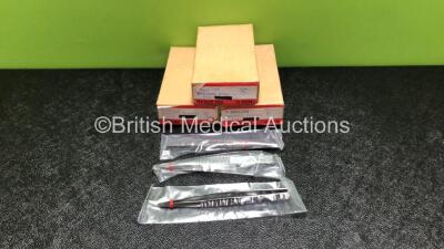 36 x T-Over End 5 inch Dressing Forceps (3 x Boxes of 12 - New In Box)