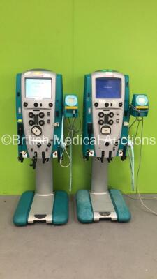 2 x Gambro Prismaflex Dialysis Machines - Software Version 7.21 - Running Hours 10359 / 32602*