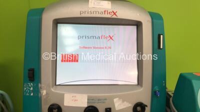 2 x Gambro Prismaflex Dialysis Machines - Software Version 7.21 - Running Hours 10359 / 32602* - 2