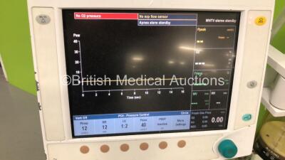 Datex-Ohmeda Aespire View Anaesthesia Machine Software Version 06.30 with GE Carescape B650m Monitor and Hoses (Powers Up) - 3