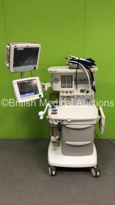 Datex-Ohmeda Aespire View Anaesthesia Machine Software Version 06.30 with GE Carescape B650m Monitor and Hoses (Powers Up)