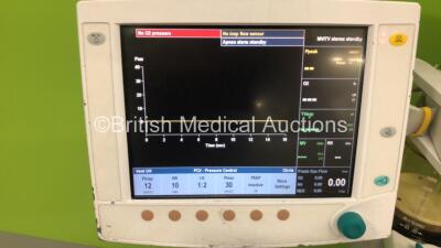 Datex-Ohmeda Aespire View Anaesthesia Machine Software Version 06.30 with GE Carescape B650m Monitor and Hoses (Powers Up) - 2