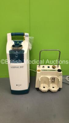 Mixed Lot Including 1 x Walker Laservac 850 Smoke Evacuator Unit (Powers Up) 1 x Eschmann CP100 (Powers Up with Missing Cups-See Photo) *SN 12801, 850/230*