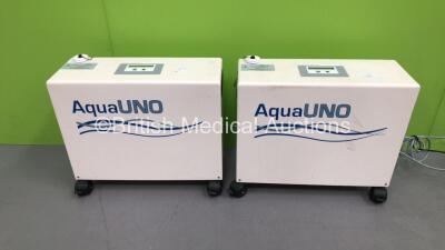 2 x Fresenius Medical Aqua UNO Dialysis Water Purification Systems (Both Power Up)