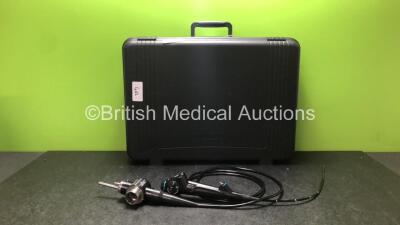 Olympus CYF-240 Video Cystoscope in Case - Engineer's Report : Optical System - No Fault Found, Angulation - No Fault Found, Insertion Tube - No Fault Found, Light Transmission - No Fault Found, Channels - No Fault Found, Leak Check - No Fault Found *2600