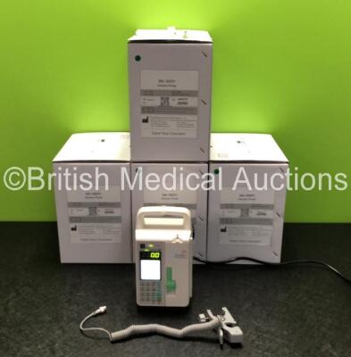 4 x Sino Medical SN-1800V Infusion Pumps *Mfd 2020* (All Power Up in Excellent Condition) *SN 0496200519A04190 / 0496200420A01840 / 0496200519A04856 / 0496200526A06316*