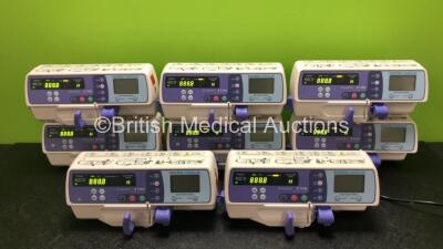 8 x Smiths Medical Graseby 2100 Syringe Pumps *Mfd - 2020* (All Power Up)