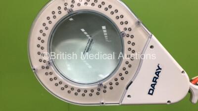 Daray Medical MAG700 Patient Examination Lamp on Stand (Powers Up with Good Bulb) - 3