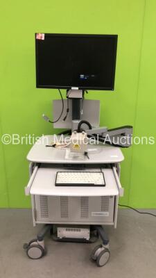 Ventripoint VMS IS-1 Workstation with Monitor and Accessories (Powers Up - HDD REMOVED)