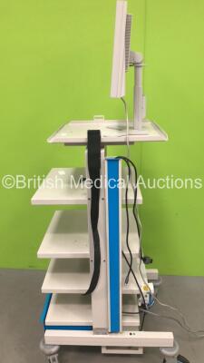 Stack Trolley with Monitor (Powers Up) - 3