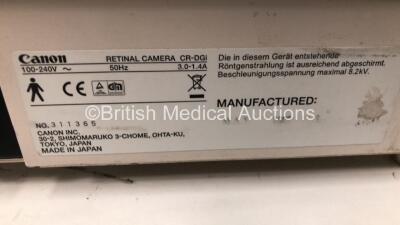 Canon CR-DGi Non Mydriatic Retinal Camera on Table (Powers Up) *GH* - 4