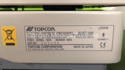 Topcon 3D OCT-1000 Optical Coherence Tomography Mark II System Version 2.02 *Mfd 2009* (Powers Up) - 7