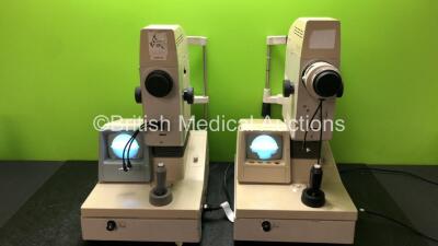 1 x Canon CR-DG1 Non Mydriatic Retinal Camera and 1 x CR6-45 Non Mydriatic Retinal Camera (Both Power Up, Slight Damage to Casing and missing Lens *See Photos)