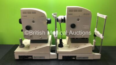 1 x Canon CR-DG1 Non Mydriatic Retinal Camera and 1 x CR6-45 Non Mydriatic Retinal Camera (Both Power Up, Slight Damage to Casing and missing Lens *See Photos) - 4