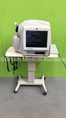 Zeiss Cirrus HD-OCT Spectral Domain Technology Model 400 on Motorised Table with Keyboard (Powers Up - Hard Drive Removed)