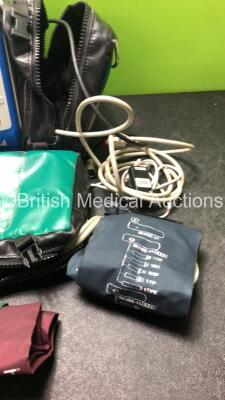 Zoll X Series Monitor/Defibrillator Including ECG, SPO2, NIBP, CO2 and Printer Options with 1 x Sure Power II Battery, 1 x NIBP Cuff and Hose, 1 x 4 Lead ECG Lead, 1 x 6 Lead ECG Lead, 1 x Paddle Lead and 1 x SPO2 Finger Sensor in Carry Bag (Powers Up and - 5