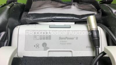 Zoll X Series Monitor/Defibrillator Including ECG, SPO2, NIBP, CO2 and Printer Options with 1 x Sure Power II Battery, 1 x NIBP Cuff and Hose, 1 x 4 Lead ECG Lead, 1 x 6 Lead ECG Lead, 1 x Paddle Lead and 1 x SPO2 Finger Sensor in Carry Bag (Powers Up and - 7