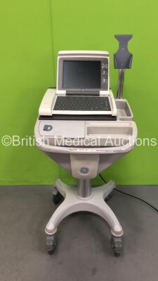 GE MAC 5000 ECG Machine on Stand (Powers Up)