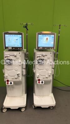 2 x Nipro Corporation Surdial X Dialysis Machines Version 1.506 with Hoses (Both Power Up) *Mfd 2017*